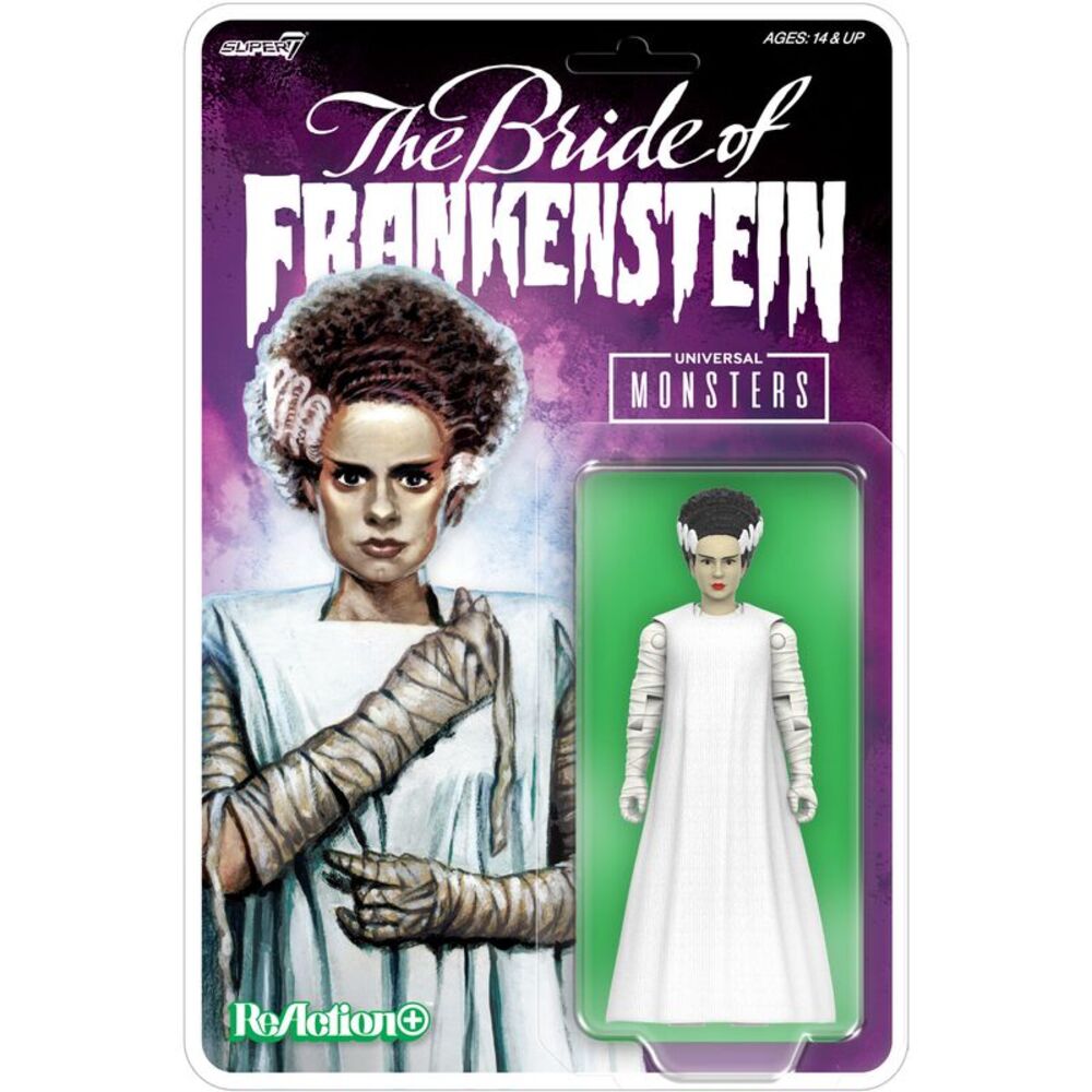 Super7 - Universal Monsters - ReAction+ Wv2 - Bride of Frankenstein